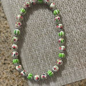 Angela Moore floral necklace